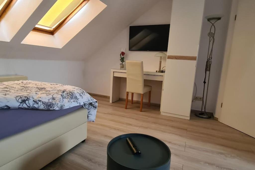 Ganze 2-Raum Ferienwohnung Links Baderitz Zewnętrze zdjęcie